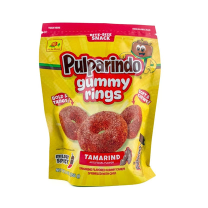 Pulparindo Tamarind Gummy Rings 255gr