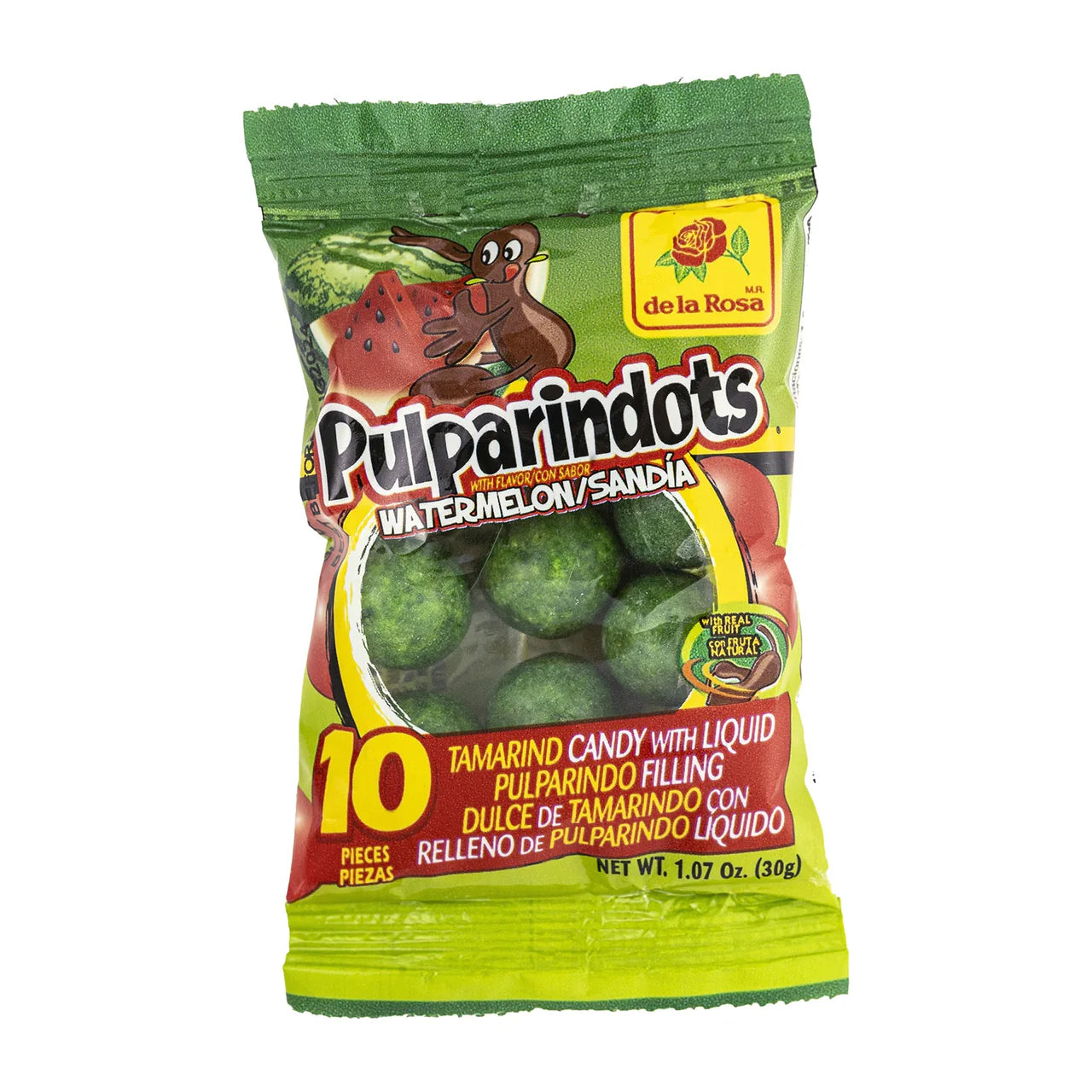 pulparindots watermelon tamarind candy 12ct authentic Mexican candy
