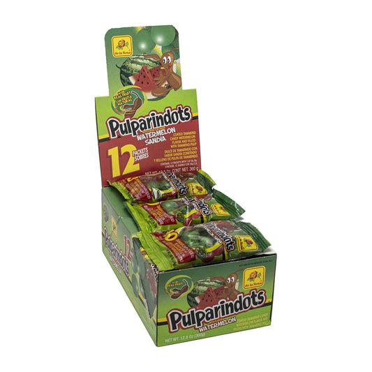 pulparindots watermelon tamarind candy 12ct authentic Mexican candy
