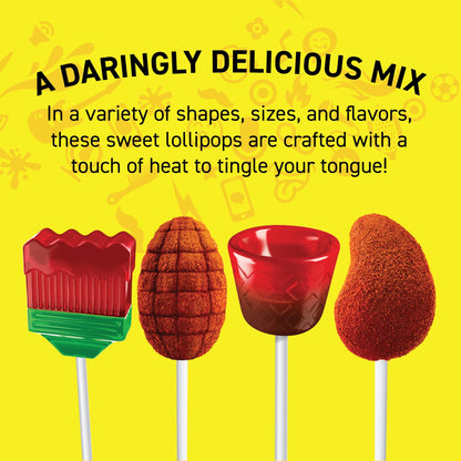 Vero Banda Fuego Mexican spicy lollipops 40