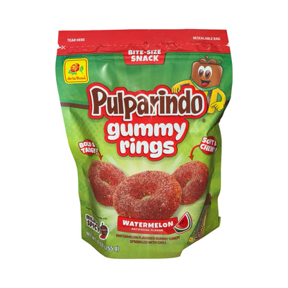 Pulparindo Watermelon Gummy Rings 255gr